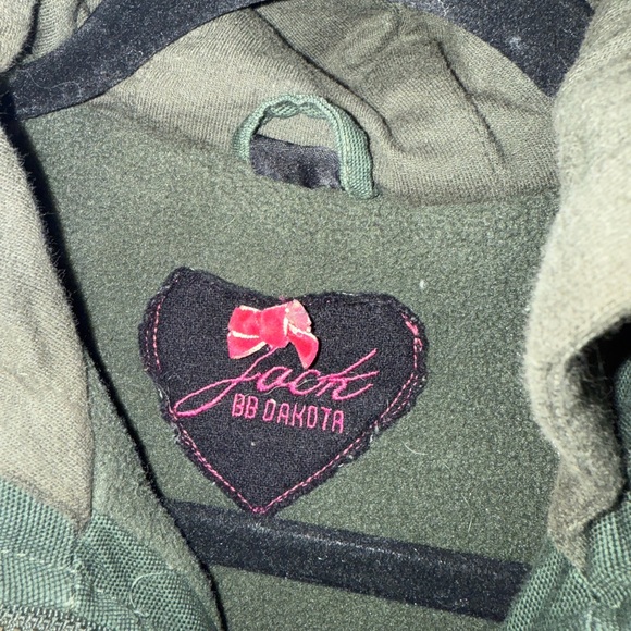 Twilight Women's Green Hooded Jacket - Picture 2 of 3